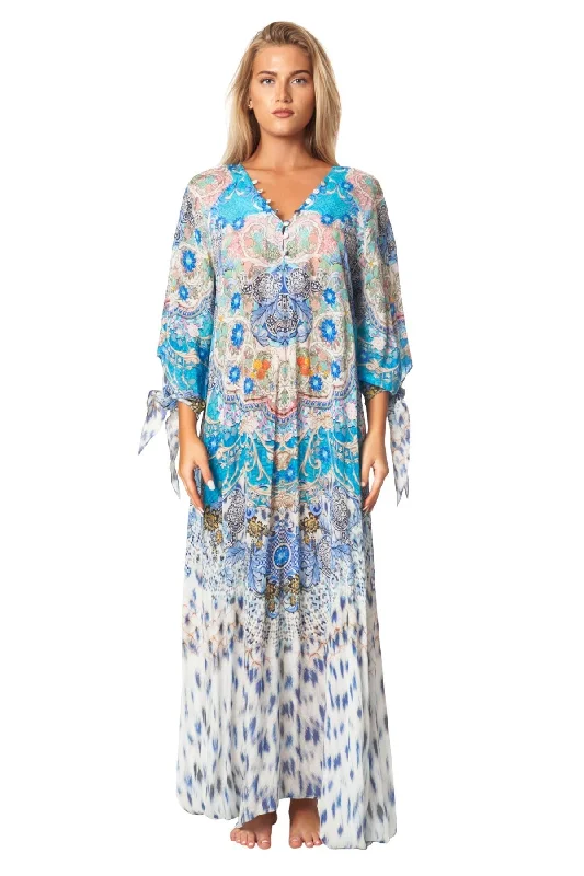 Day Dreamers Long Dress Boho Maxi Caftan