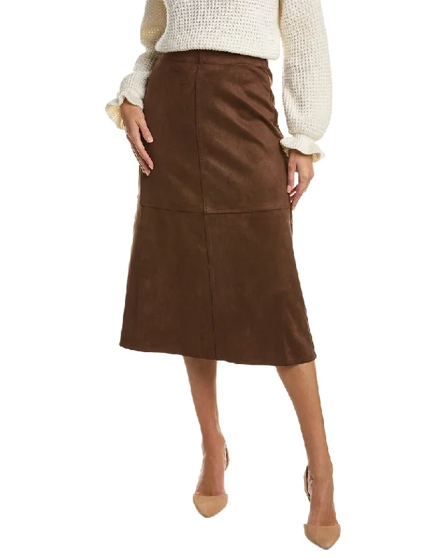 Max Studio Pieced A-Line Skirt