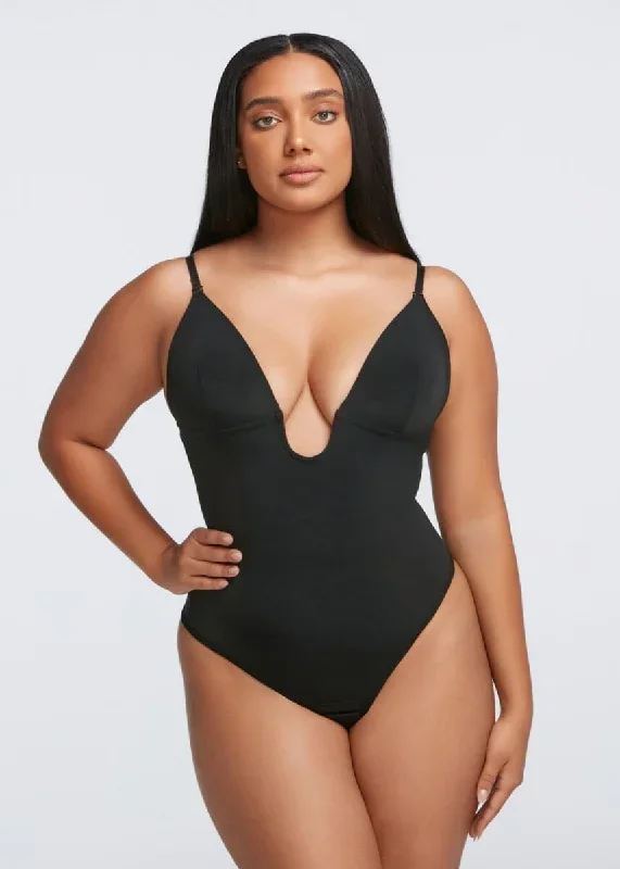 Plunge Shaping Bodysuit Thong