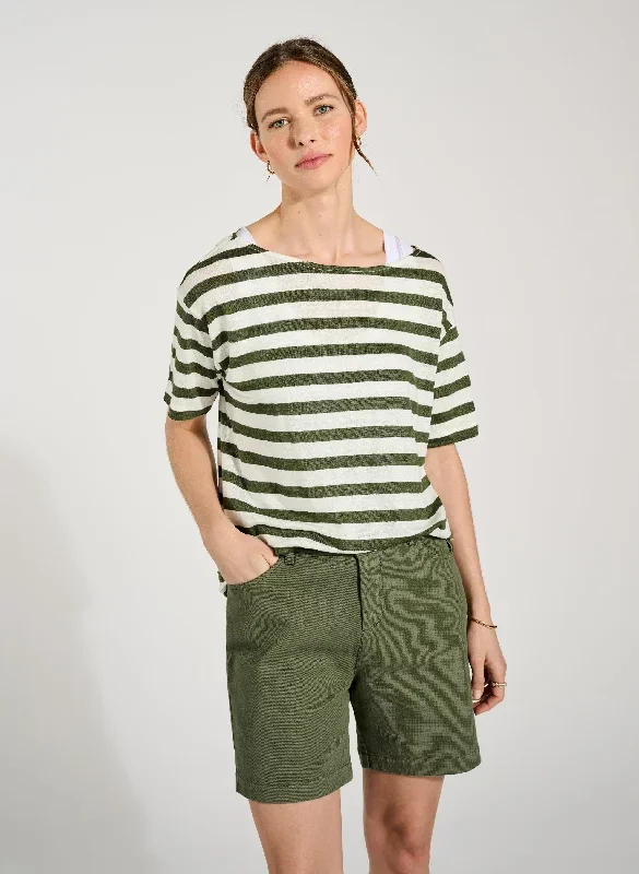 Rhonda Linen Tee