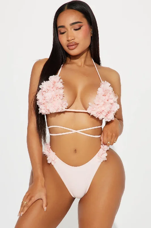 Rosemary Rosette 2 Piece Bikini - Pink